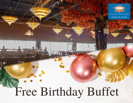 FREE BIRTHDAY BUFFET image