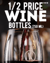 1/2 PRICE WINE BOTTLES image