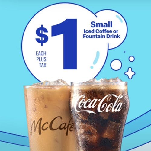 $1 Small Iced Coffee! image