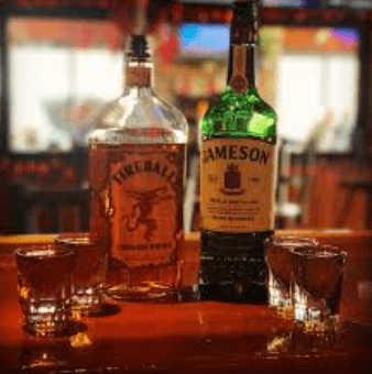 Jameson & Fireball Shots image