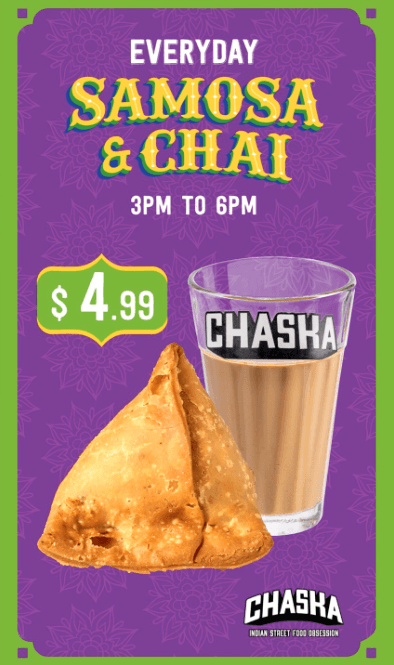 Samosa & Chai image