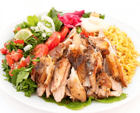 Chicken Shawarma Plate image